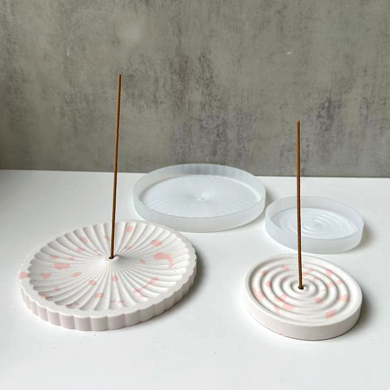 Incense Holder - 1 siliconen wierookbakvorm, doe-het-zelf wierookstokhouder met