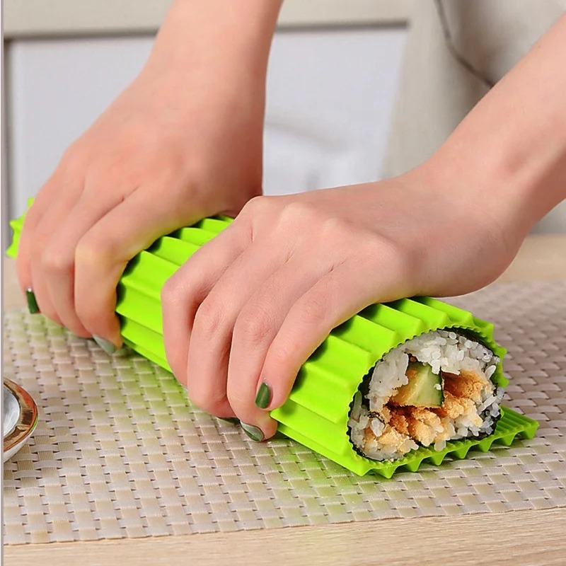 Siliconen Handrol Sushi Rollin - Sushi Making Kit recensie en prijs