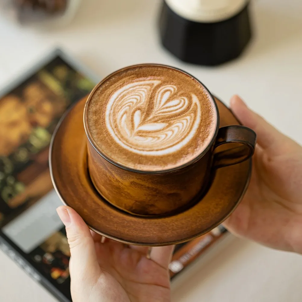 Japanse retro koffiekop en sch - Japanese Pottery recensie en prijs