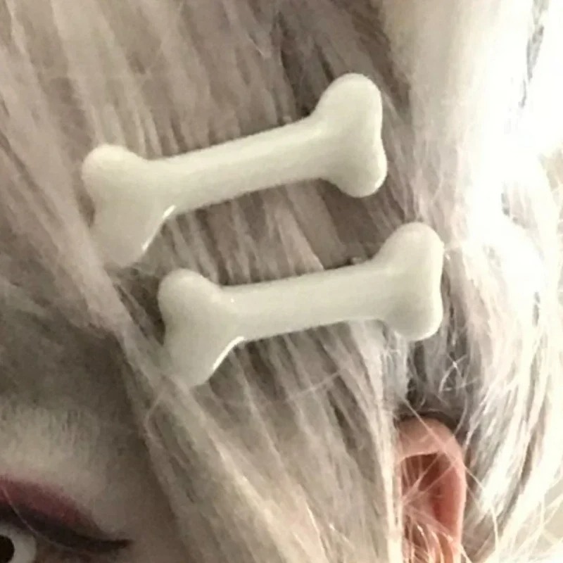 1/20pcs Y2K Bone Haarspelden M - Japanese Snacks recensie en prijs