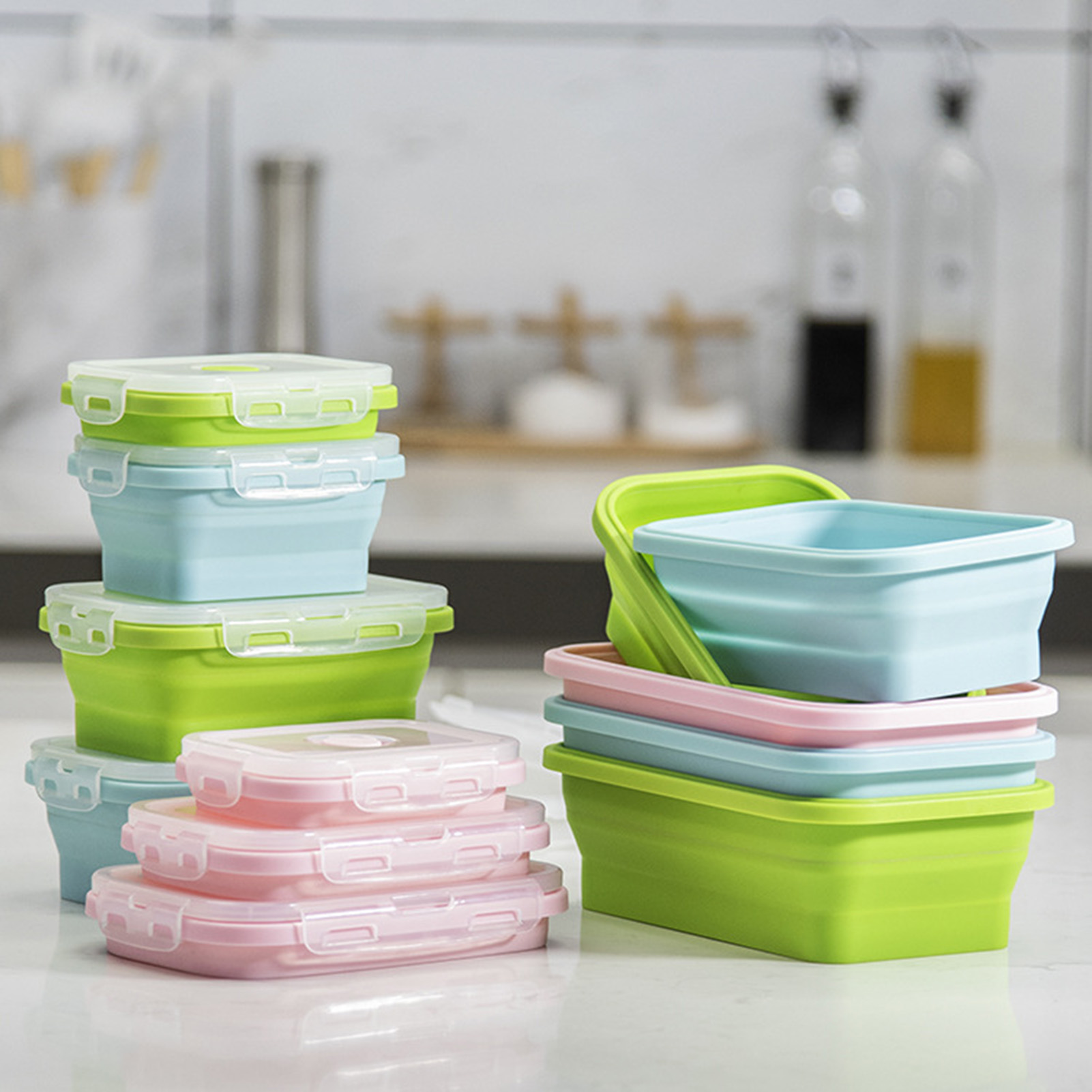 Siliconen lunchbox, voedselvei - Bento Box recensie en prijs