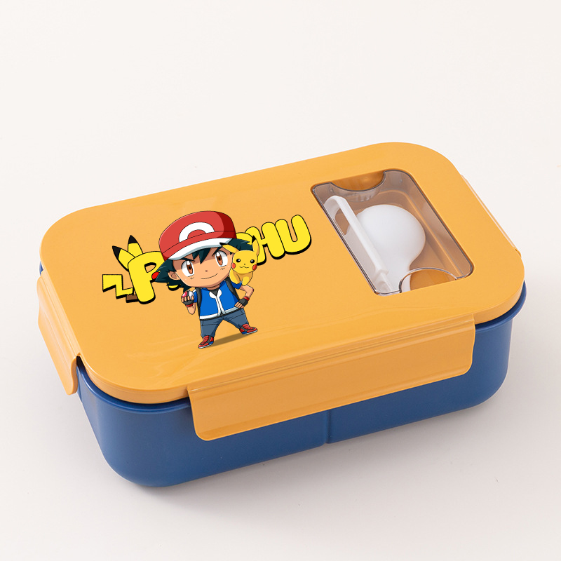 P-Pokemon lunchbox met lepel,  - Bento Box recensie en prijs