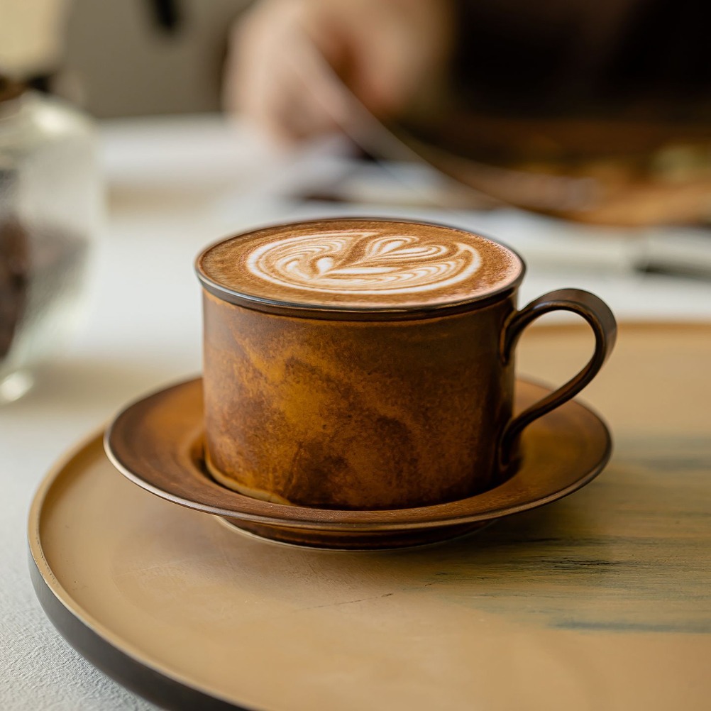 Japanse retro koffiekop en -sc - Japanese Pottery recensie en prijs