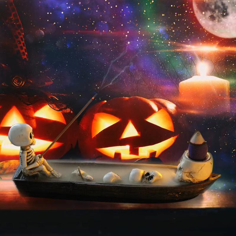 Schedelboot-geurhouder, unieke - Incense Holder recensie en prijs