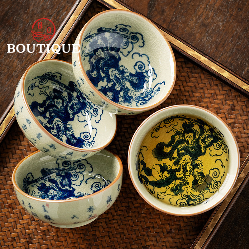 100Ml Oud Aardewerk Klei Blauw - Japanese Pottery recensie en prijs
